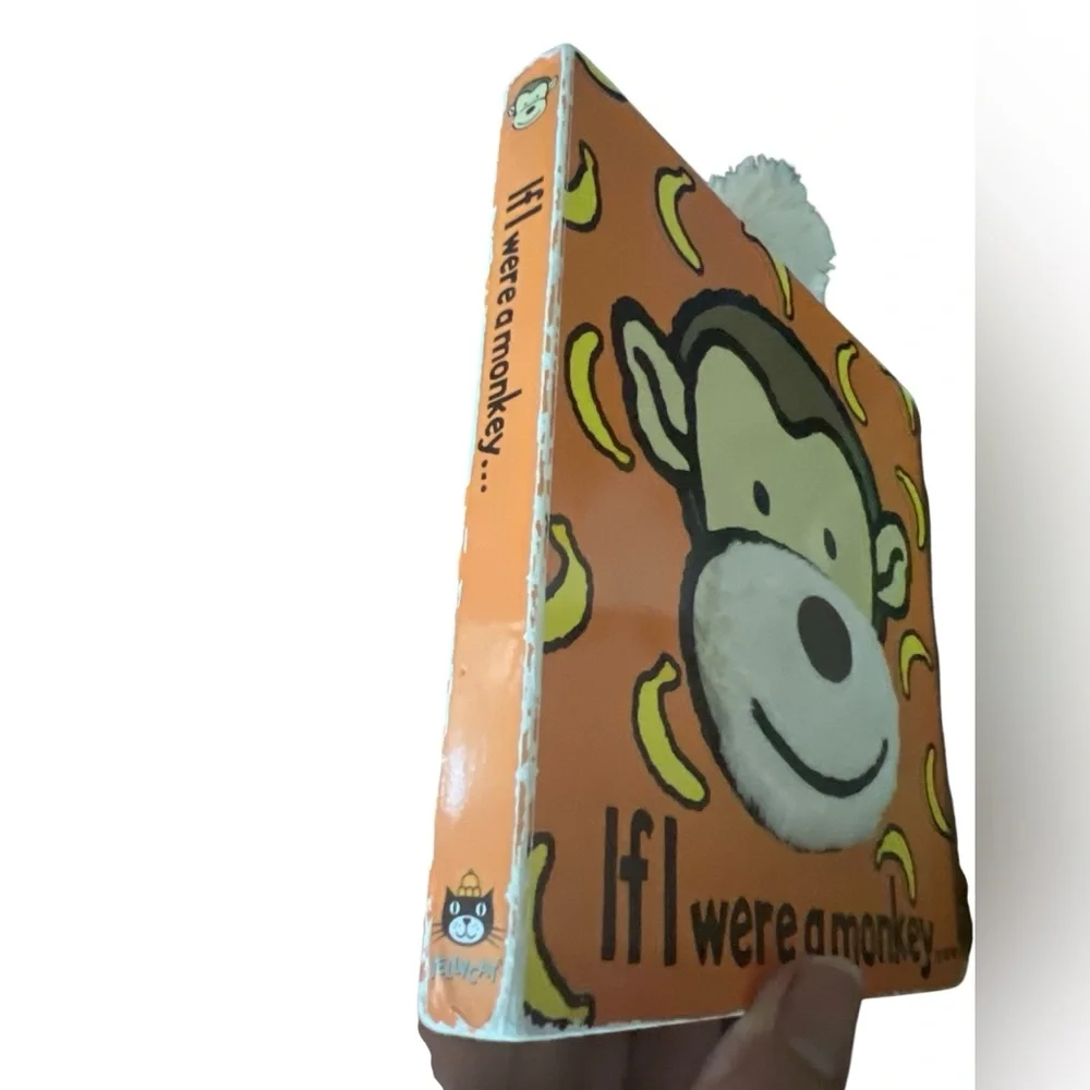 Jellycat If I Were Monkey Tiger Rabbit Board Book Set